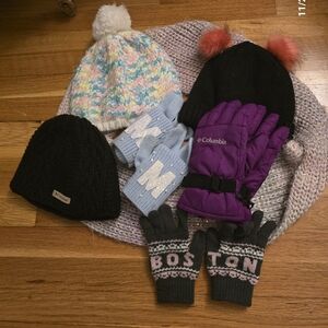 Girls winter accessories bundle - Colombia and carter's